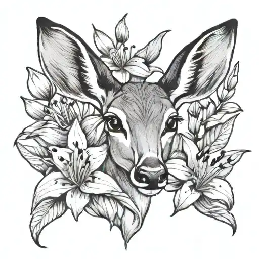 Motherly Love Doe Lily Flower