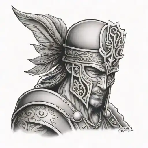 A Warrior Wounded But Still Alive Half Dead