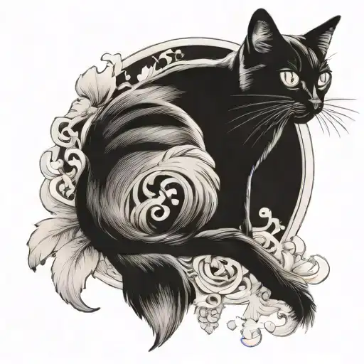 Elnaz Book Black Cat