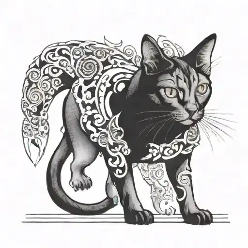 Elnaz Book Black Cat