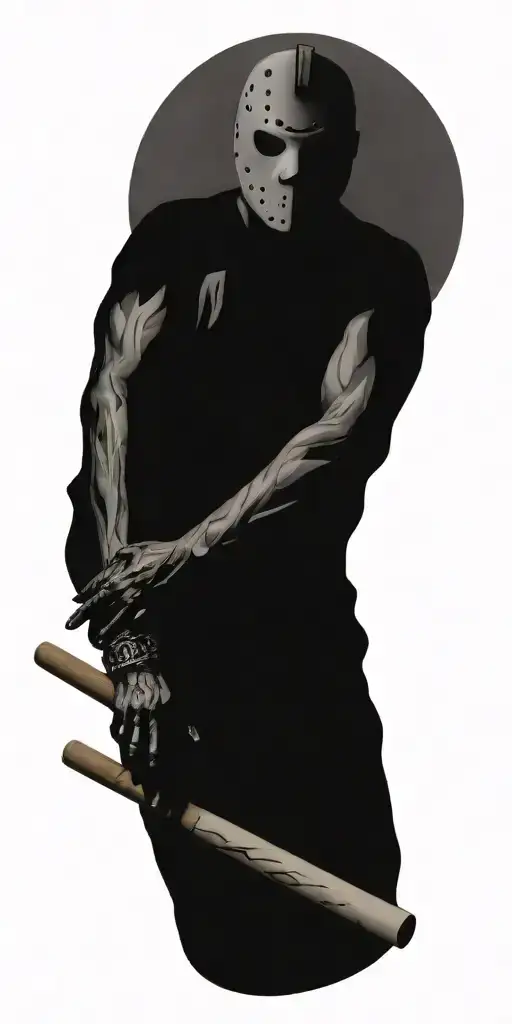 Jason Vorhees Holding Cigar