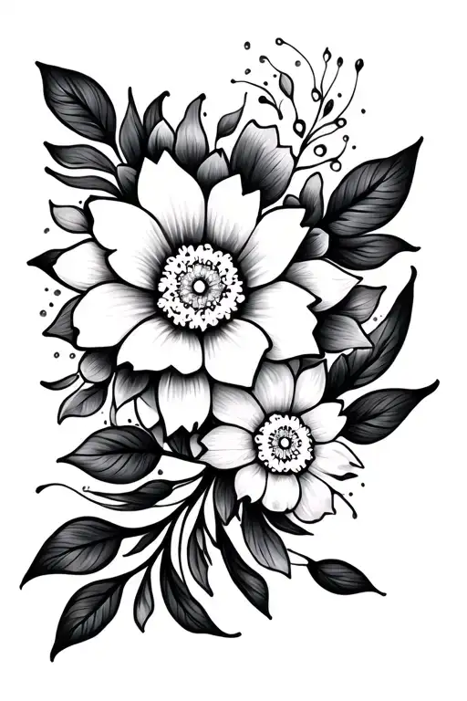 Floral Mandala Design Incorporating