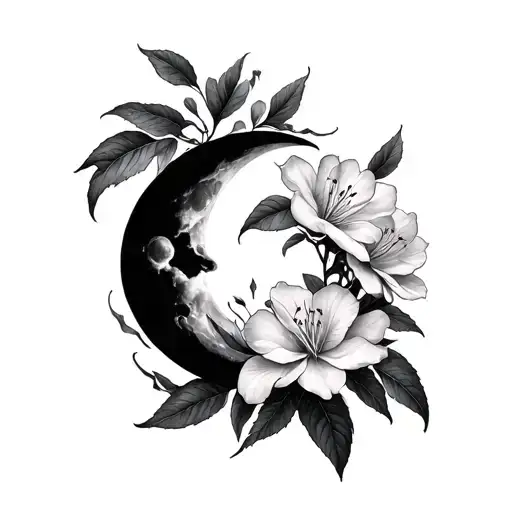 Azalea Moon Merging Together