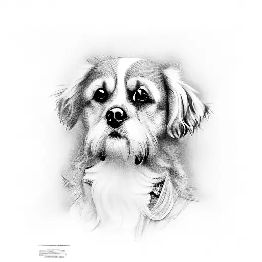 A Realistic Portrait Of The Client's Dog