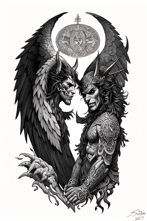 San Miguel Arcangel Vs Devil