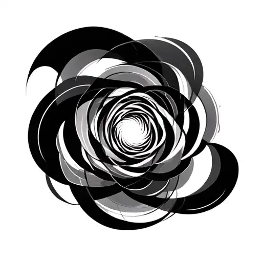 Abstract Lines Forming