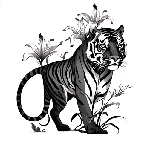 Fire Lilies And Tamil Tiger