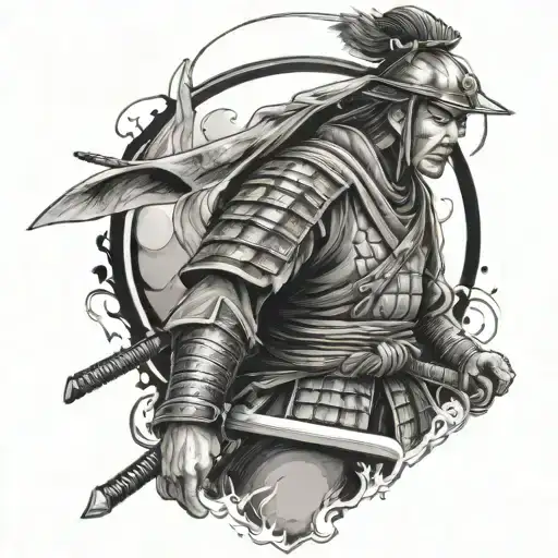 Lone Samurai Warrior
