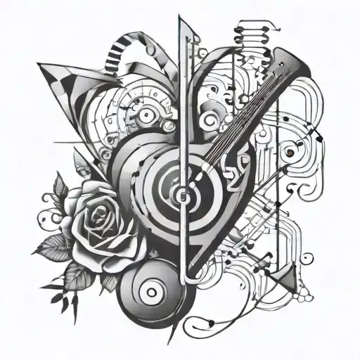 Geometry Music Love Stress