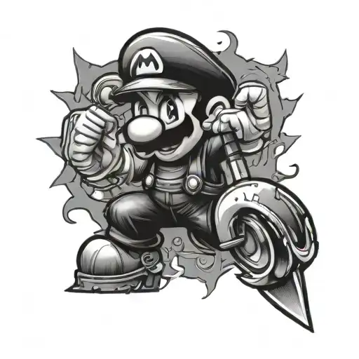 Punk Rock Mario