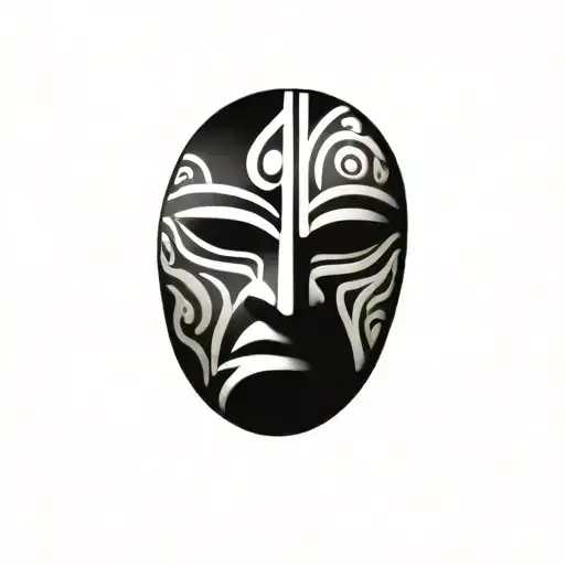 Maori Warrior Mask