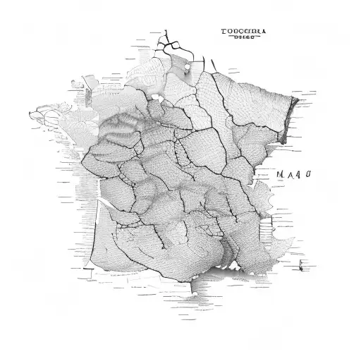 Map With Coordinates