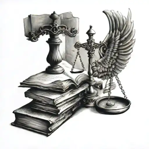 Archsndel Michael And The Scales Of Justice And The Book Where There Will Be A Paragraph And Justice