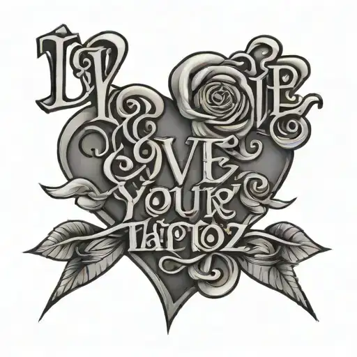 Love Yourz Text
