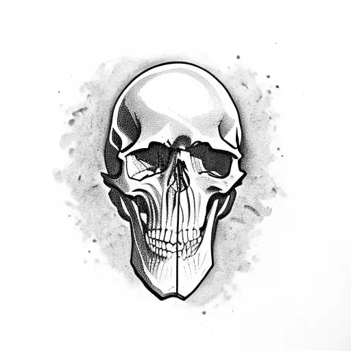 Skull Western Gothic