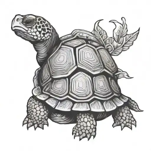 Tortoise With Dyslexia Symbol Incorporated