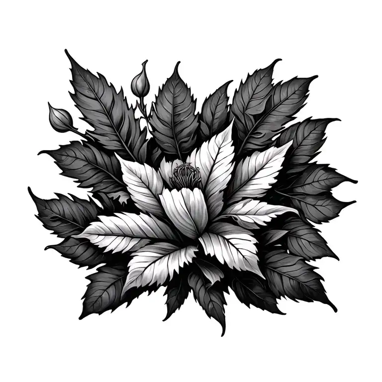 March 24 2005 Mixed With Acanthus Leaves