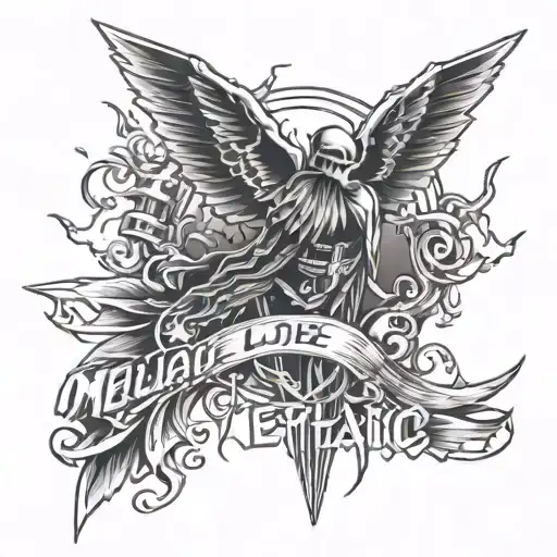 Metallica Simple Tattoo To Live Is To Die