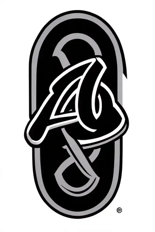 Atlanta Braves Logo Intertwined
