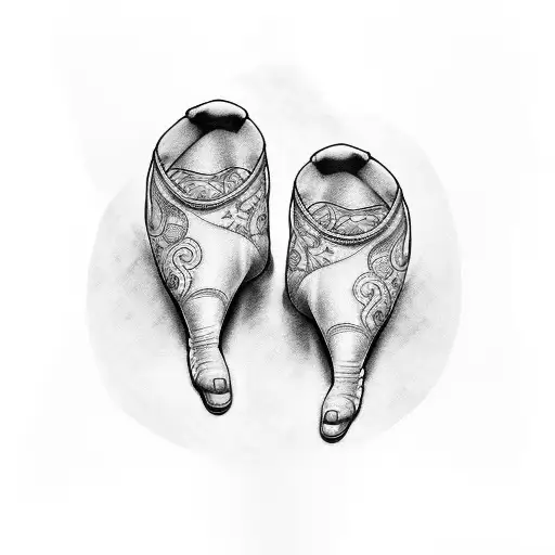 Name With And Baby Feet