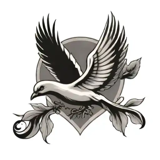 Zeta Phi Beta With Dove