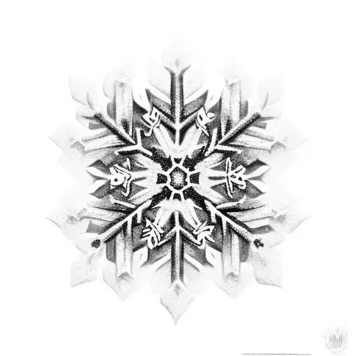Snowflake With Date