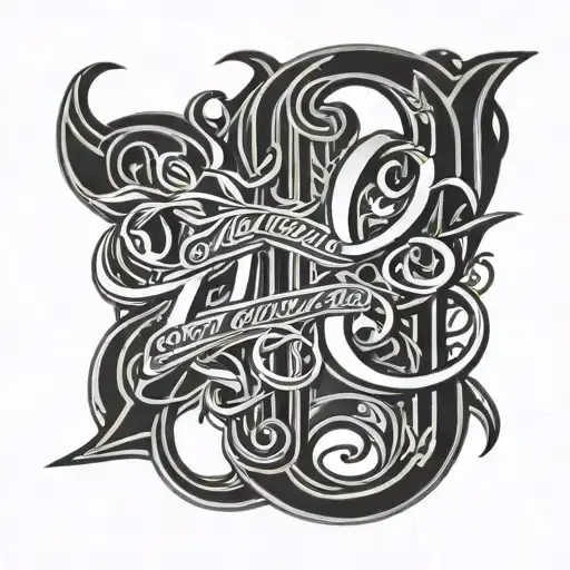 Two Word Ambigram