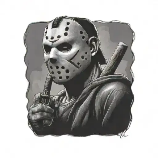 Jason Vorhees With Cigar