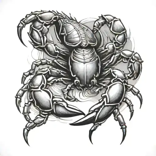 Scorpion And Crab