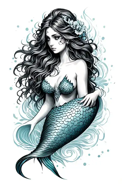 Sea Siren Mermaid