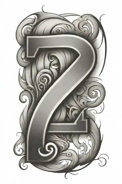 The Letter S And The Number 21
