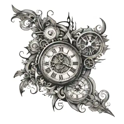 Deconstructed Clock Inside