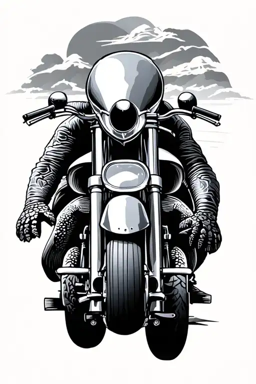 Motorcycle Turtle Travel Tributes