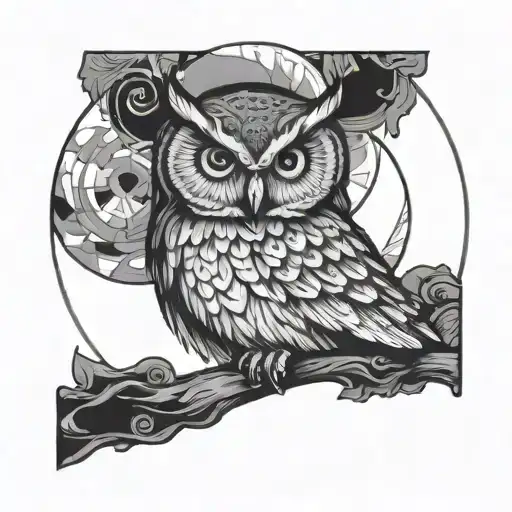 Owl And Pendulo