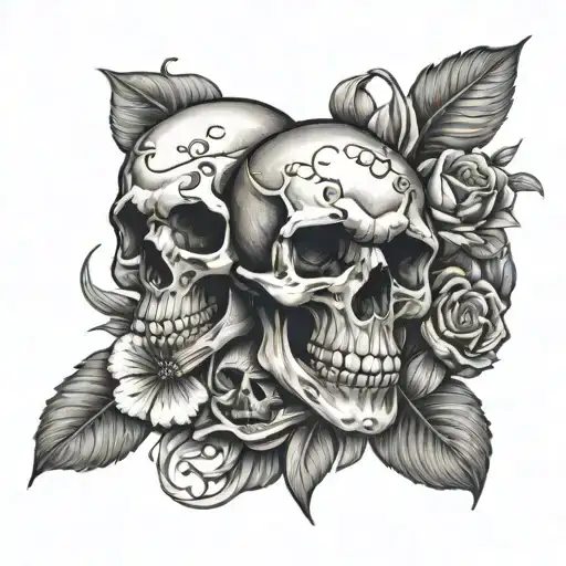 Skull Flowers