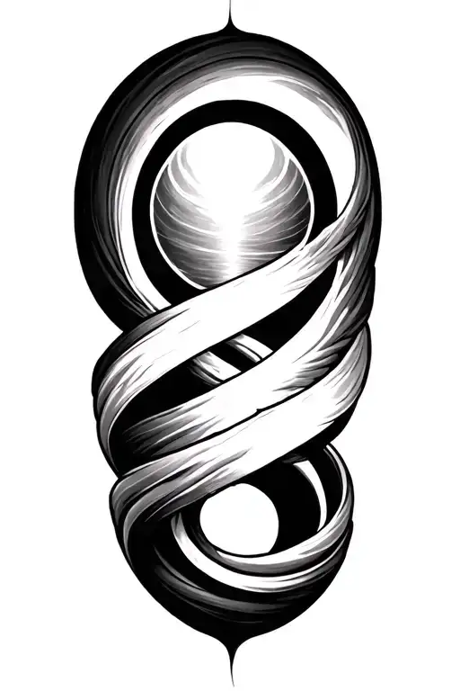 Create A Tattoo From Trap To Elbow Wrapping Around Bicep Based On A Spiritual Torus Votrex