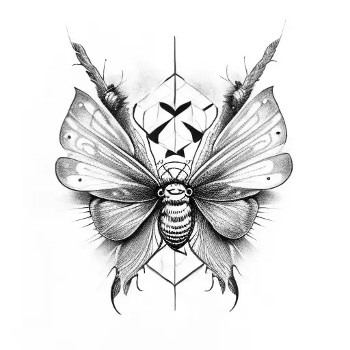 Memento Mori Death Head Moth