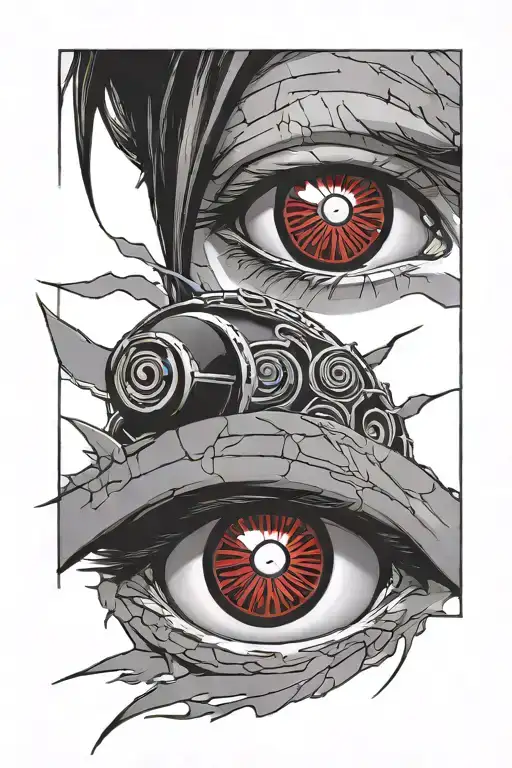 Itachi Uchiha Sharingan Eyes
