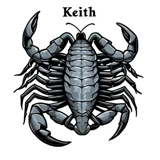 Keith Name With Scorpio Zodiac Sign