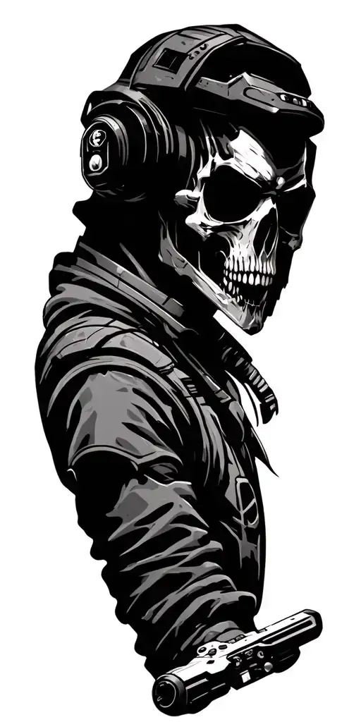 Gaming Sleeve Tattoo Design