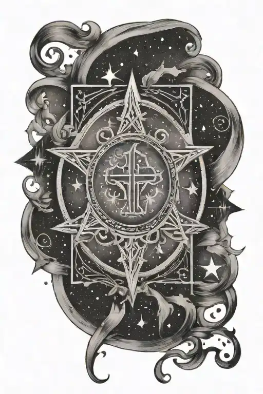 Bible Verse Surrounded By Stars