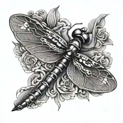 Dragonfly Top View