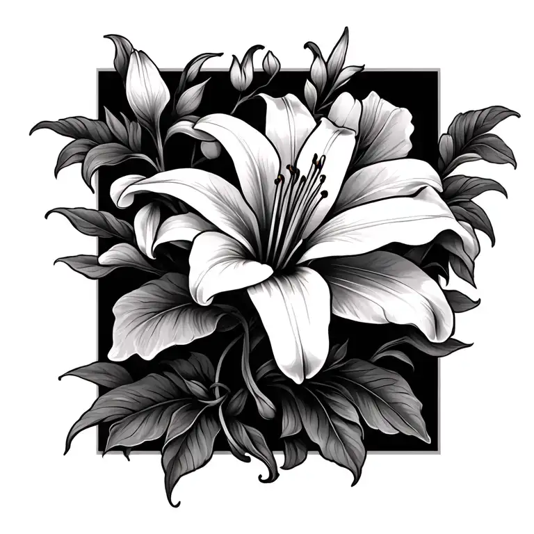 Tiger Lilly Flower Vine