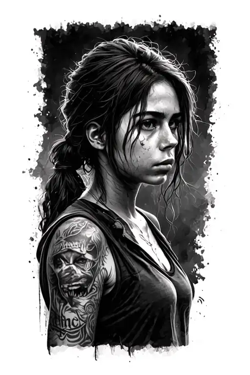 Ellie's Tattoo From The Last Of Us