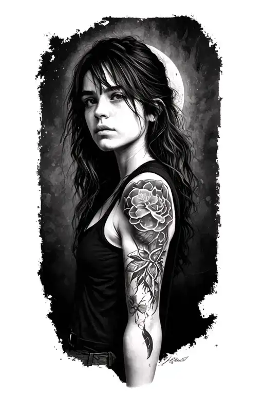 Exact Replica Of Ellie's Forearm Tattoo From The Last Of Us