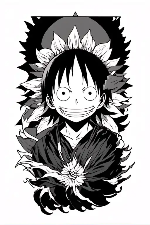 Luffy One Piece Sun God