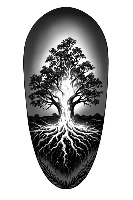 Burning Bush From The Book Of Exodus