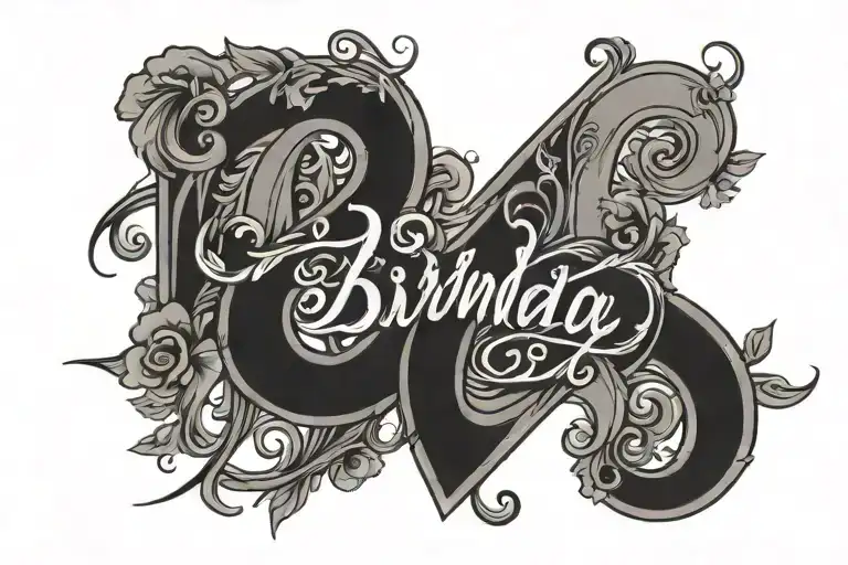 Birthday Date December 16 1927 Cursive Font