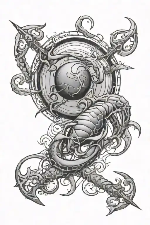 Scorpio And Sagittarius Symbol