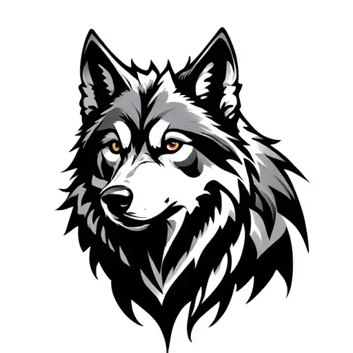 Tribal Wolf
